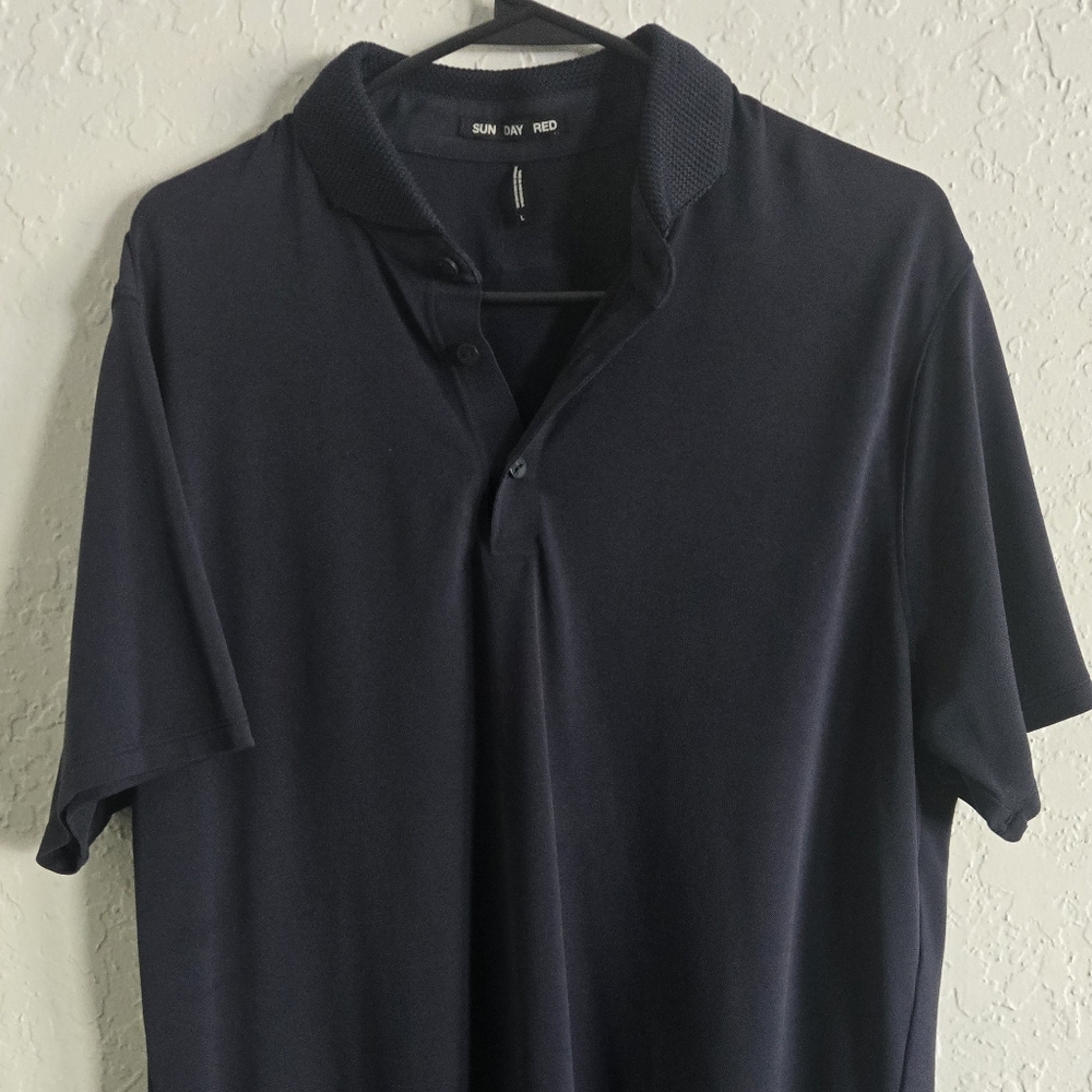 Sun Day Red Golf Polo